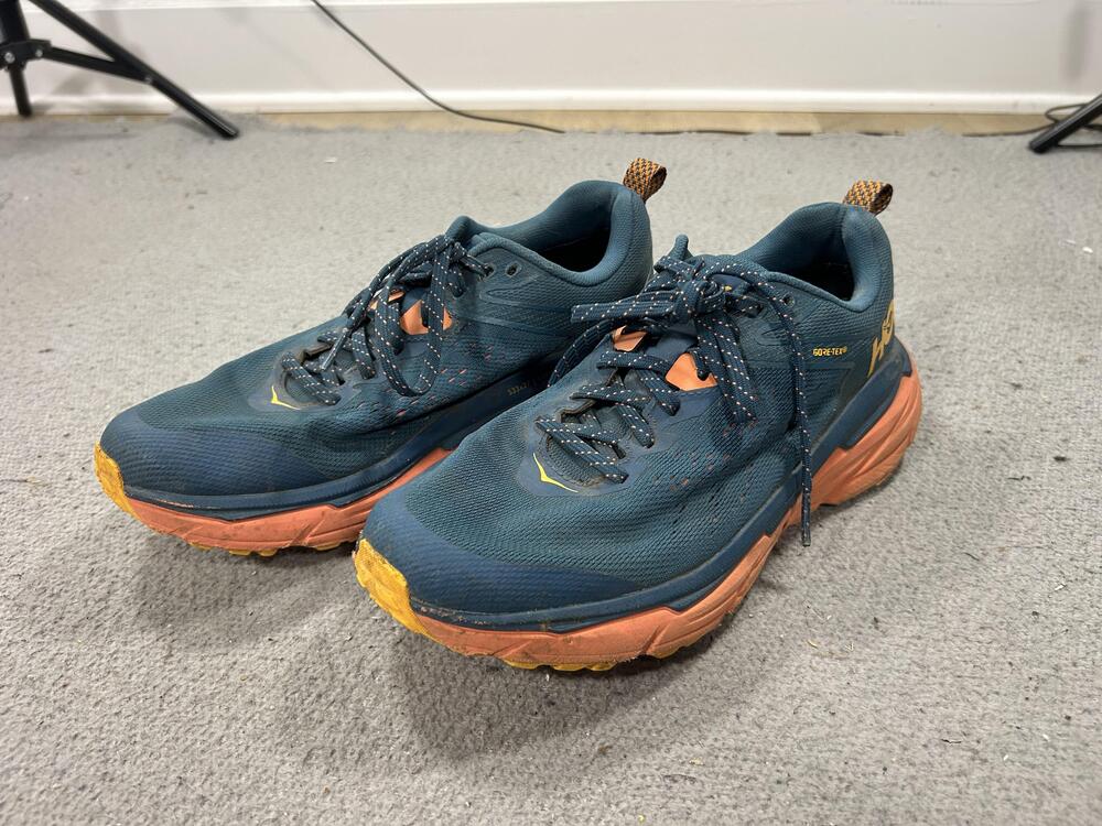 Hoka One One Challenger ATR 6 GTX Shoes Womens Size 8.5B Blue Running Trail Gorp